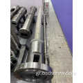 HDPE σωλήνας εξώθησης βιδωτή κάννη υψηλής ταχύτητας tuberia tubo extrusion tornillo husillo barril cilindro alta velocidad